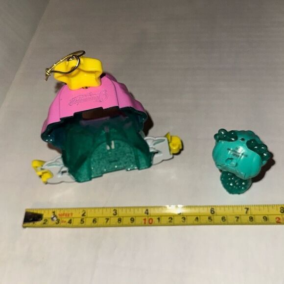 Glimmies Pink house With Green Glimmie Magically Lights Up Toy Kids 5" - Picture 13 of 14